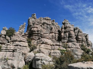 El Torcal Ulusal Parkı, Torcal de Antequera, Malaga Eyaleti, Endülüs, İspanya