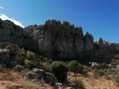 El Torcal Ulusal Parkı, Torcal de Antequera, Malaga Eyaleti, Endülüs, İspanya
