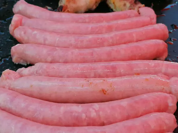 Gegrillte Hühnerwurst Spanien — Stockfoto