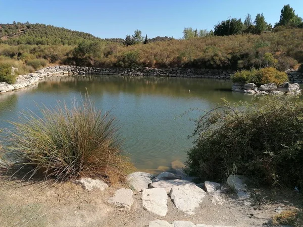 Lago Espejo Antequera Provincia Málaga Andalucía España — Foto de Stock
