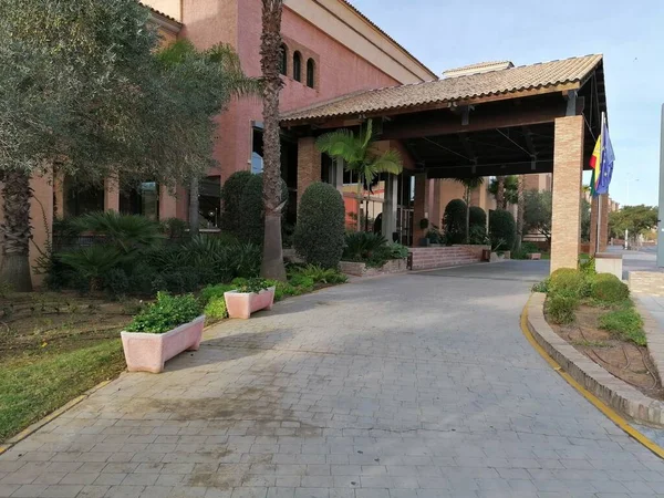 Entrada Del Hotel Punta Umbra Andalucía España — Foto de Stock