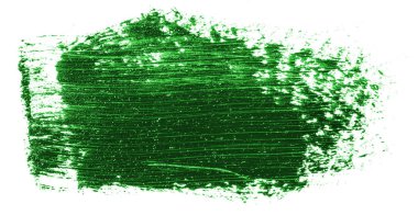 Beyaz arka plan üzerinde petrol yeşil boya lekesi