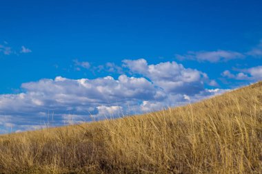 bozkır manzara. erken bahar