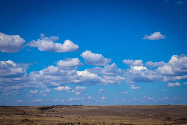 Steppe Landscape Early Spring — Stock Photo, Image