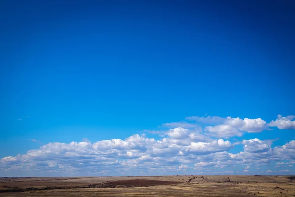 Steppe Landscape Early Spring — Stock Photo, Image