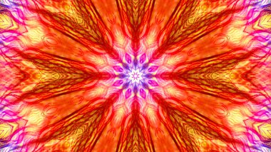 Soyut arkaplan. çok renkli kaleydoskop desenleri. 3d yırtılması