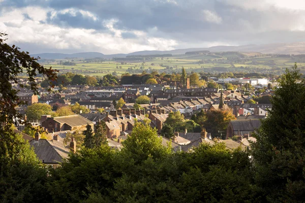 Penrith містечко у провінції Cumbria, Англія — стокове фото