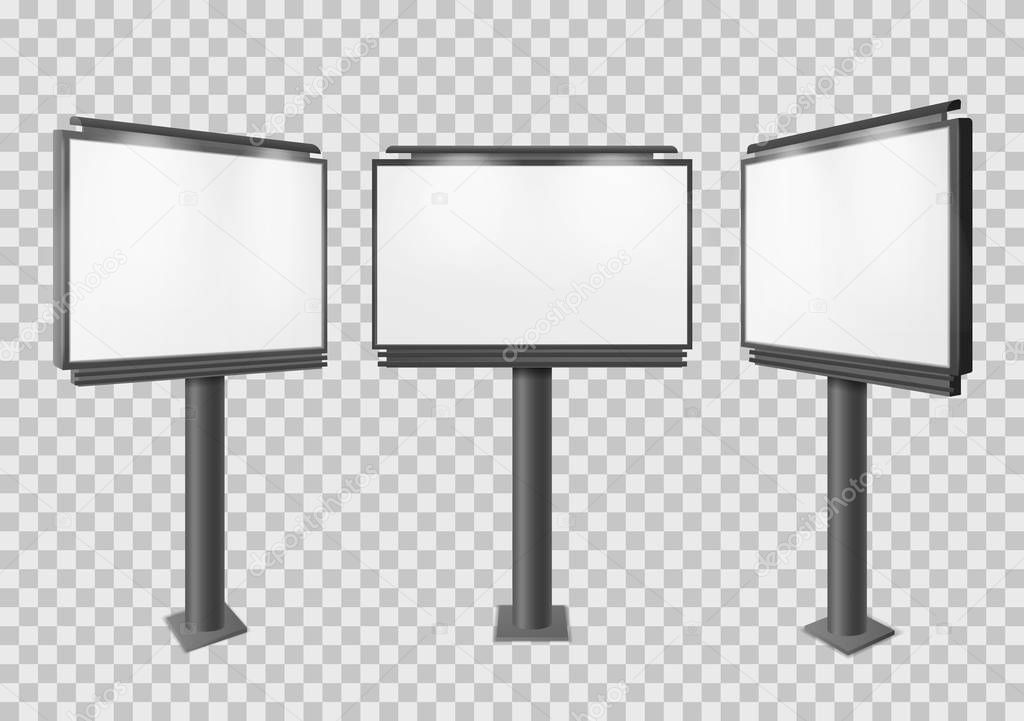 Download Billboard Blank Big Advertisement Construction Mockup Different Perspectives Information Board Display Empty Stand Banner 3d Vector Isolated Horizontal Advertising Set Premium Vector In Adobe Illustrator Ai Ai Format Encapsulated PSD Mockup Templates
