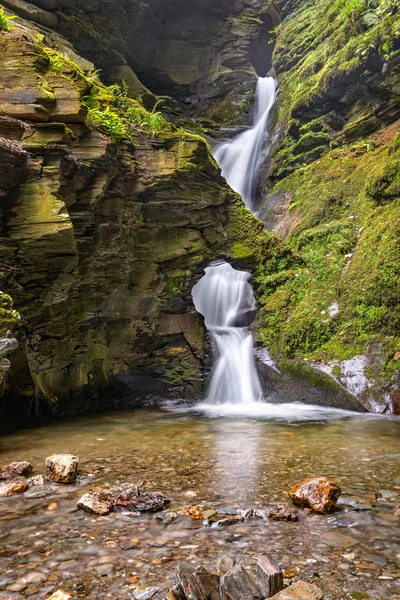 St Nectans Kieve vodopád — Stock fotografie