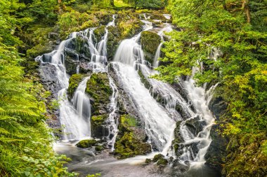 Swallow Falls Snowdonia Milli Parkı'nda