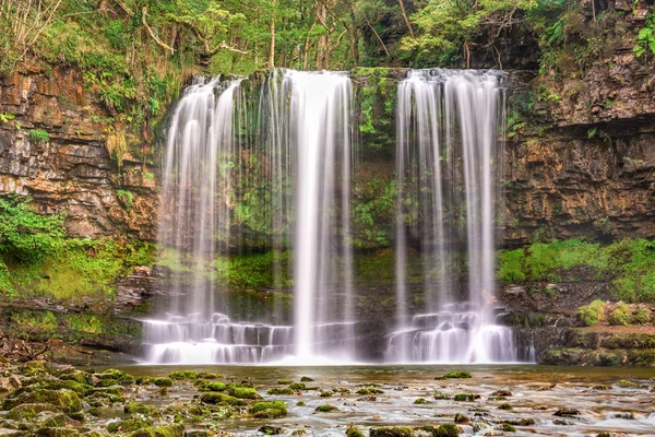 Sgwd Yr Eira Waterfall — Zdjęcie stockowe