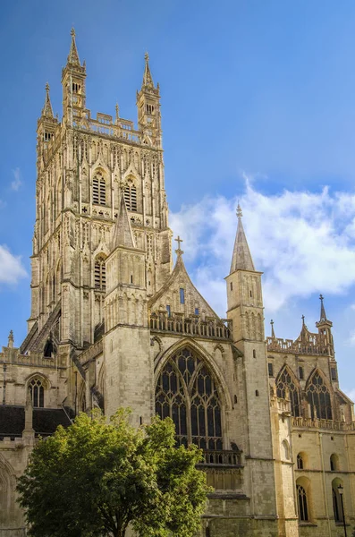 Torre de la Catedral de Gloucester — Foto de Stock