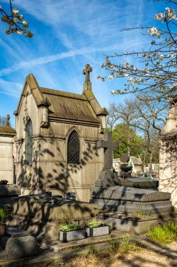 Paris 'teki Pere Lachaise Mezarlığı 