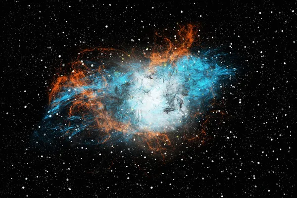 Csillagos ég. Galaxis — Stock Fotó
