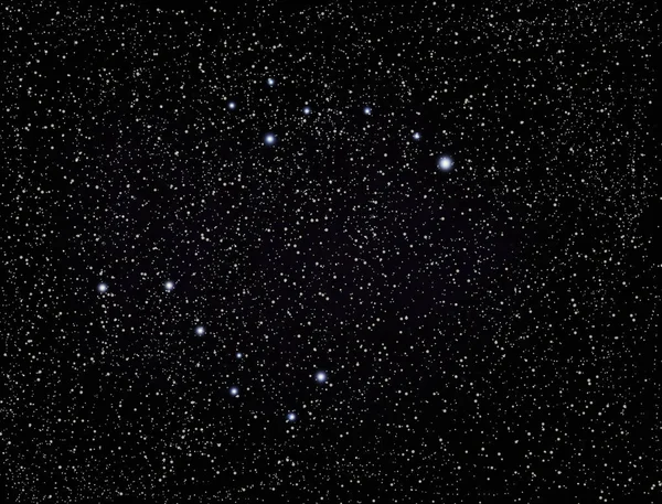 Hvězdnou oblohu. Galaxy — Stock fotografie