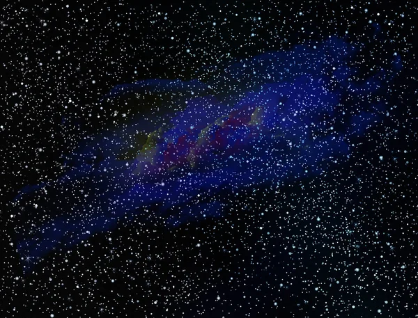 Ciel étoilé. Galaxie — Photo