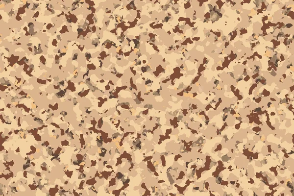 沙漠森林迷彩 深褐色 浅棕色 在军队中用来伪装战争或狩猎的时尚图案 包括沙漠探险者 旅行者和远足者 受到沙漠森林的启发 — 图库矢量图片