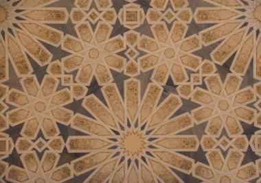 Arap tarzında duvar arkaplan deseni. 
