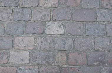 Belçika, Antwerpen 'de kaldırım taşı arkaplan şablonu.