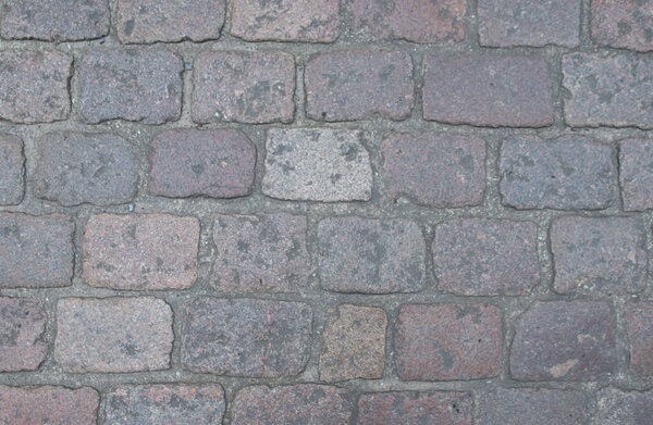 Cobblestone background pattern in Antwerpen, Belgium.
