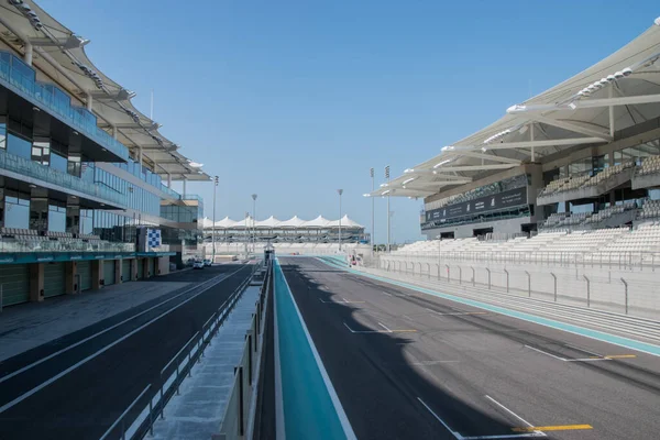 Circuit Formule Abu Dhabi Prise Abu Dhabi Eau Novembre 2019 — Photo