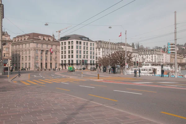 Lege Straten Quarantaine Gesloten Winkels Vermiste Toeristen Een Ineengestorte Economie — Stockfoto