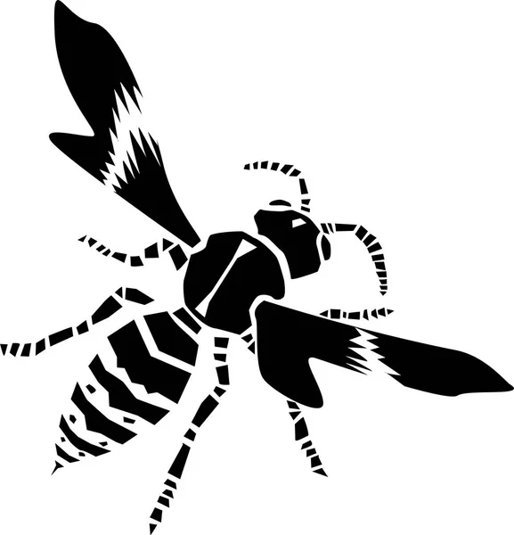 Illustrazione vespa vettoriale — Vettoriale Stock