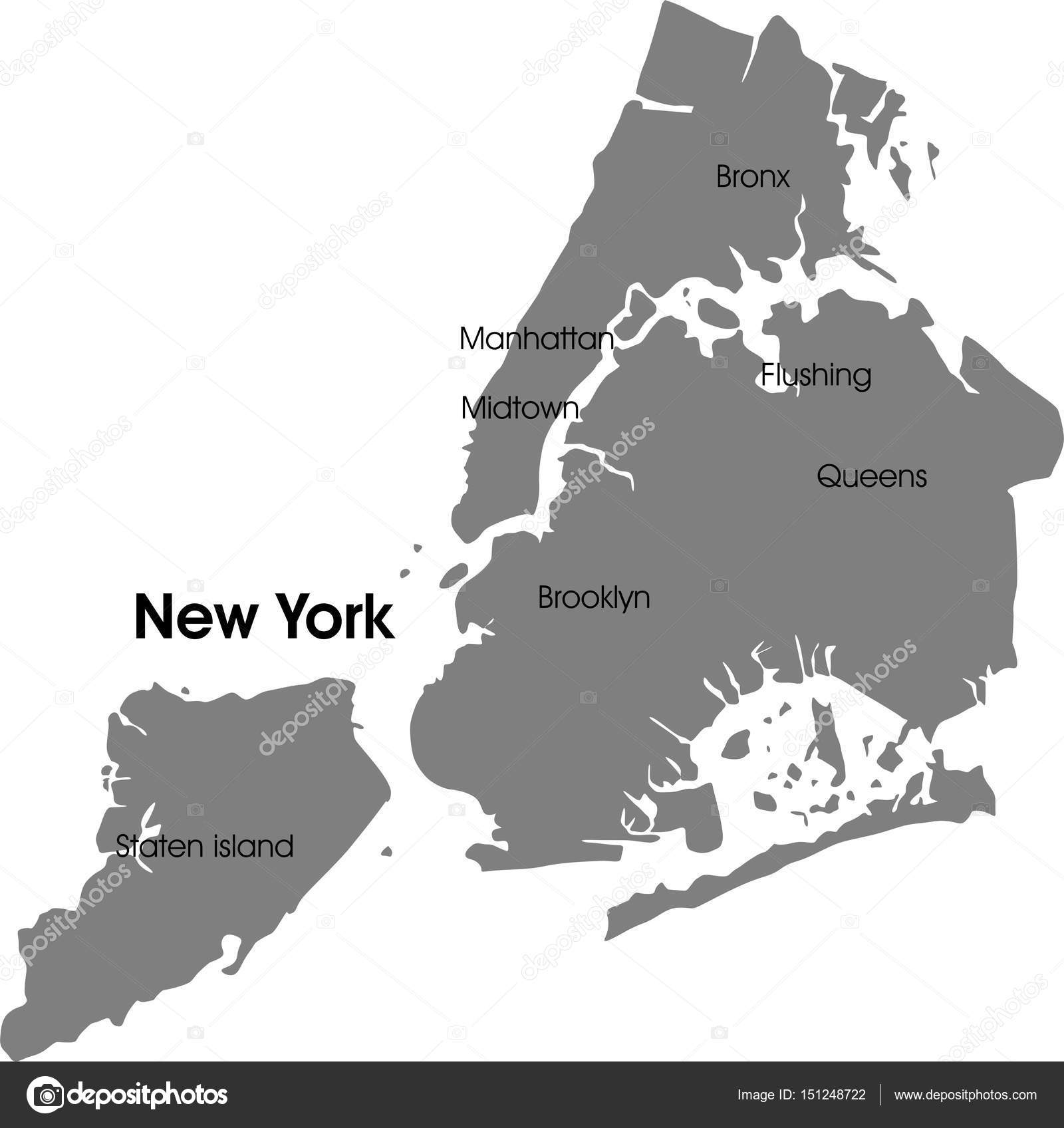 New York City Map Stock Photo Vabadov 151248722 new-york-city-printable-map