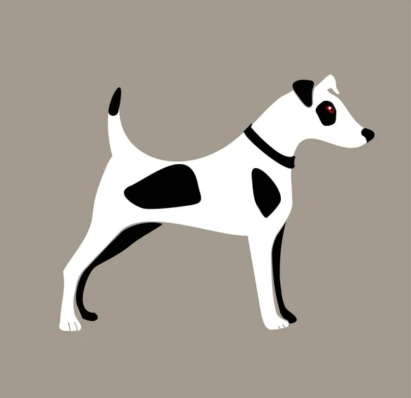 Hund vektor illustration — Stock vektor