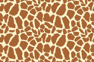 Zürafa derisi pürüzsüz. Hayvan yazdırma arkaplanı.