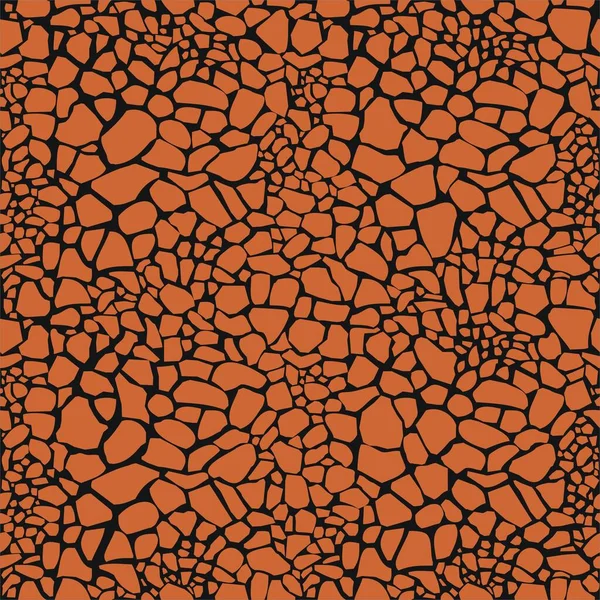 Abstract Seamless Giraffe Fur Pattern — Stock Photo, Image