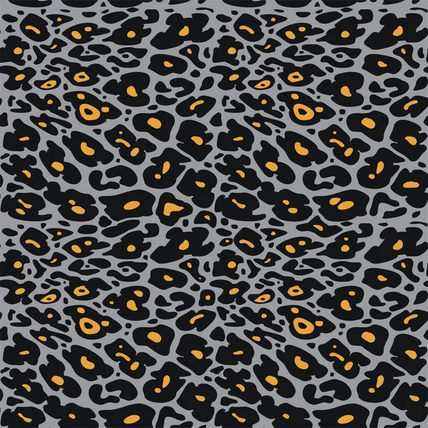 Hladký Vzor Černou Bílou Leopardí Pletí — Stock fotografie