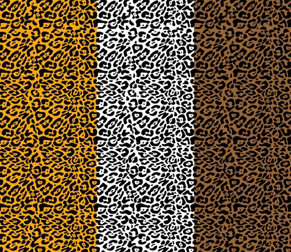 Padrão Sem Costura Com Textura Pele Leopardo — Fotografia de Stock