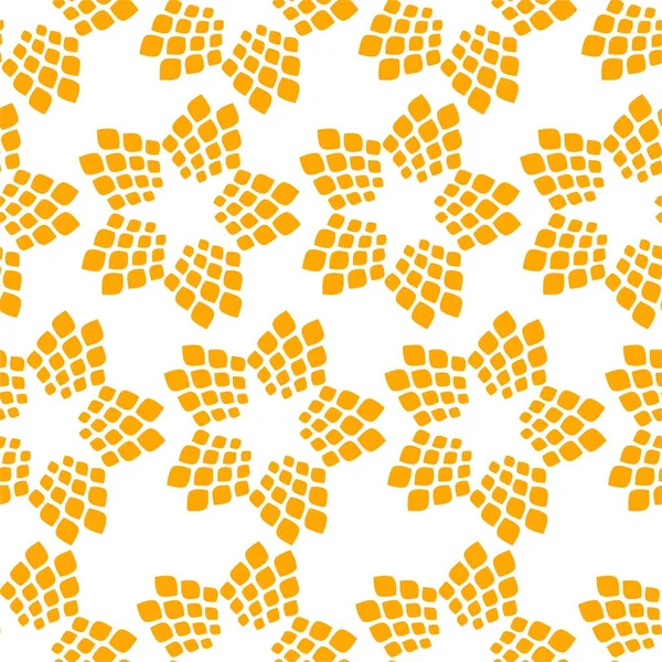 Nahtloses Muster Mit Abstrakten Geometrischen Sternen — Stockfoto