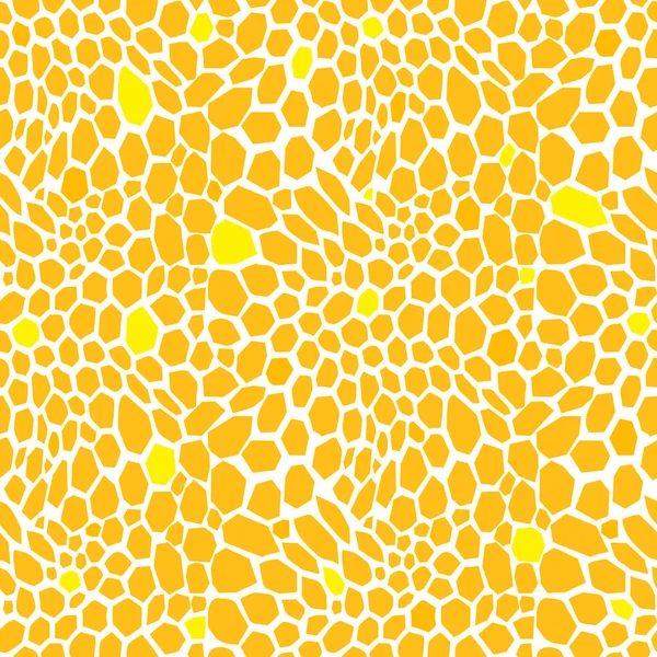Seamless Pattern Yellow Honeycomb — Stock Photo, Image