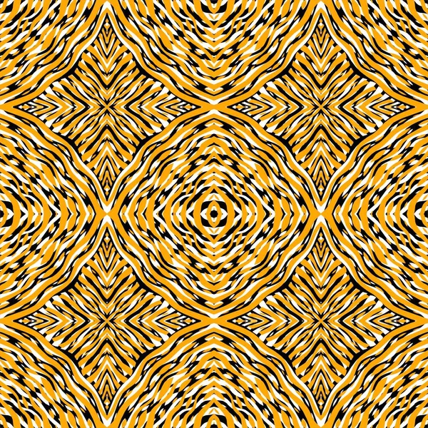 Abstract Seamless Pattern Golden Shapes — Stock Photo, Image