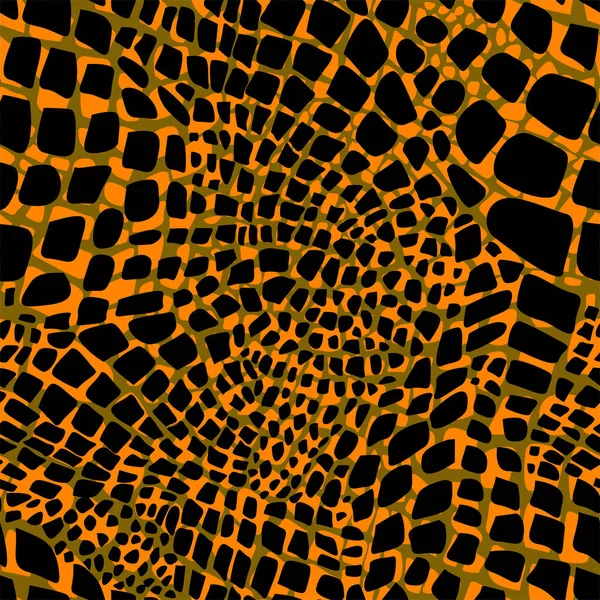 Fundo Abstrato Com Uma Textura Leopardo Amarelo Preto — Fotografia de Stock