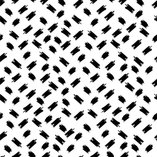 Padrão Sem Costura Com Formas Geométricas Abstratas Preto Branco — Fotografia de Stock