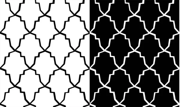Nahtloses Muster Mit Schwarzen Und Weißen Blüten — Stockfoto