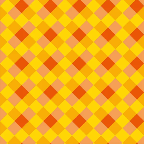 Modello Senza Cuciture Con Triangoli Gialli Arancioni Illustrazione — Foto Stock