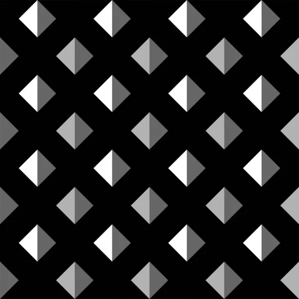Modello Geometrico Senza Cuciture Sfondo Bianco Nero — Foto Stock