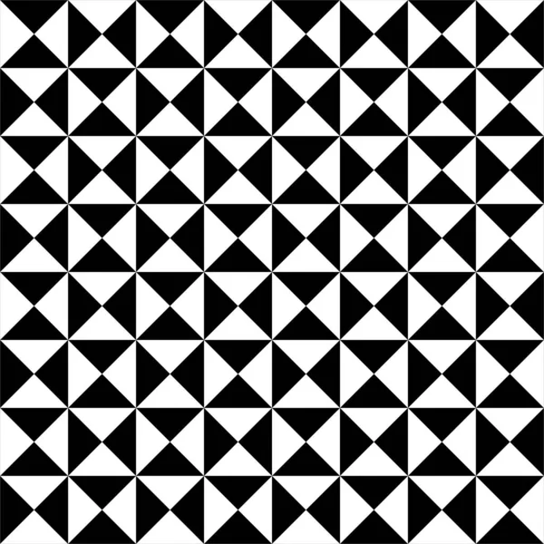 Nahtlose Geometrische Muster Abstrakter Hintergrund Moderne Stilvolle Textur Monochromes Mosaik — Stockfoto