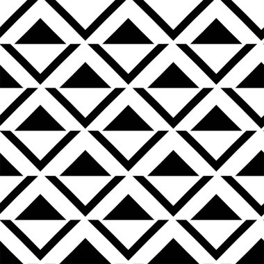 Kusursuz desen. soyut geometrik siyah beyaz arkaplan