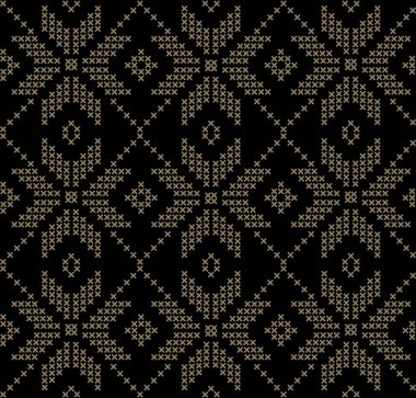 Noellerle ve yeni yıl süsüyle kusursuz desen