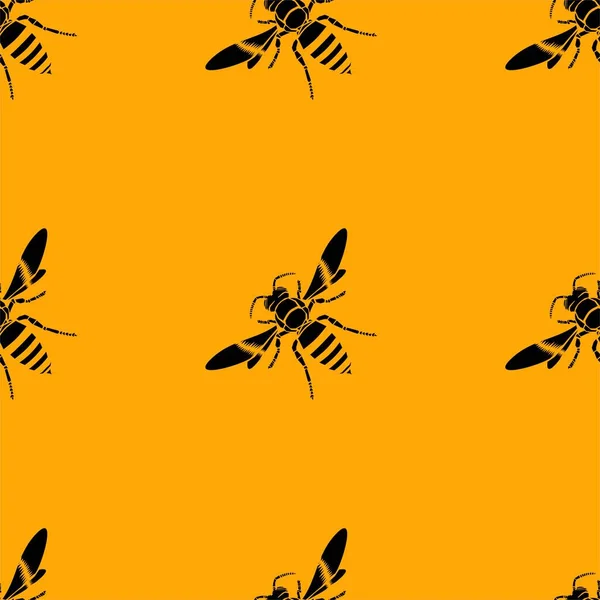 Motif Sans Couture Avec Des Insectes Illustration Abstraite — Photo