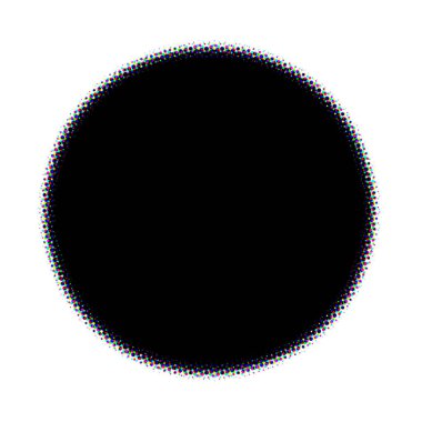 Yuvarlak çerçeveli soyut arkaplan