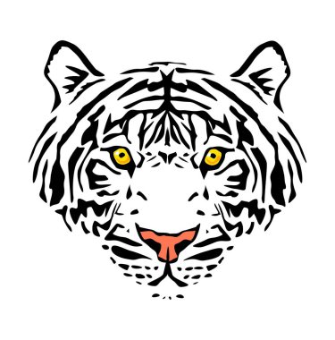 tehlike kaplanı başı illüstrasyonu 