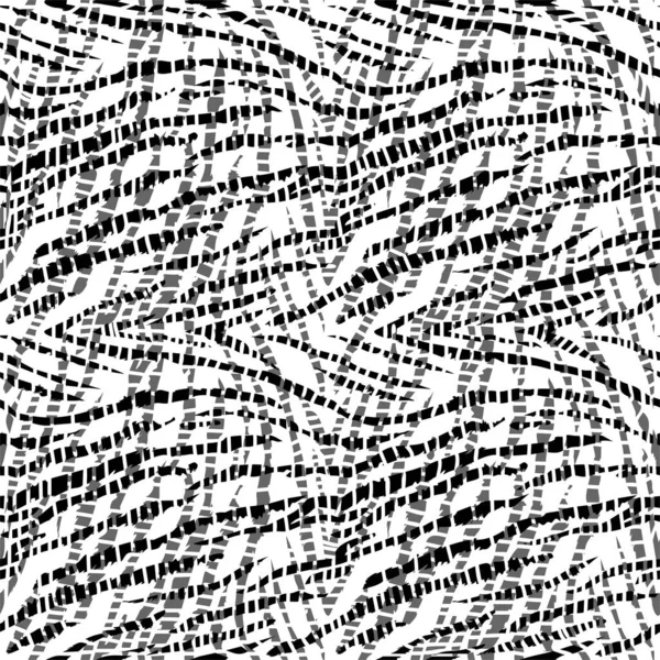 Seamless Pattern Hand Drawn Ink Strokes Abstract Background — Stock Photo, Image