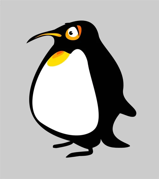 penguin icon in black style. bird symbol illustration.