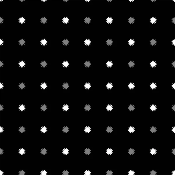 Abstract Naadloos Zwart Wit Patroon Van Cirkels Lijnen — Stockfoto